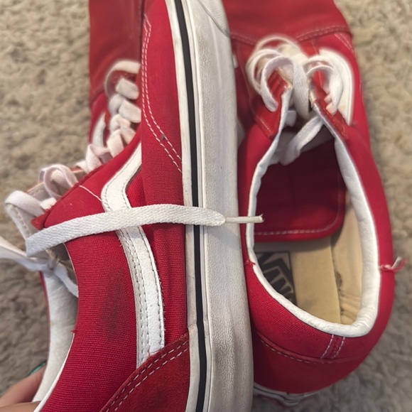 Vans Red Men's Shoes - Picture 5 of 5